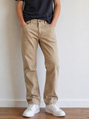 Signature by Levi Strauss Junior/Boy's Khaki Jeans, Size 27x27